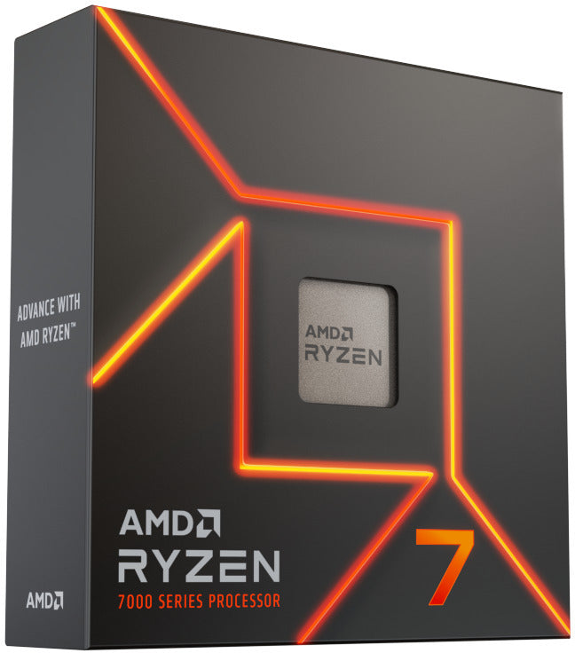 Amd Ryzen 7 7700 8 Cores / 16 Threads, 65 Watts, Max Freq 5.3 Ghz, 40 Mb Cache, Wraith Prism Cooler & Radeon Graphics