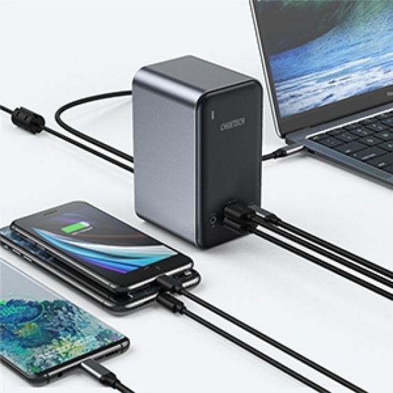 Choetech 15-in-1 USB-C Dock: Triple 4K HDMI, Gigabit Ethernet - HUB-M21