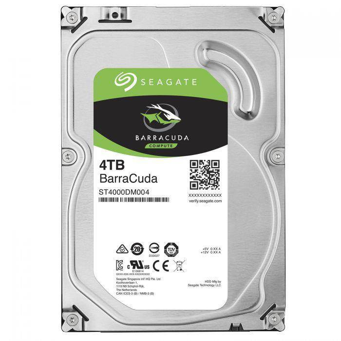 Seagate 4 Tb 3.5' Barracuda, 5400 Rpm Sata3 6 Gb/S 256 Mb Cache Hdd