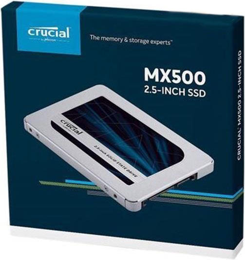 Crucial Mx500 2 Tb 2.5' Sata Ssd 560/510 Mb/S 90/95 K Iops 700 Tbw Aes 256bit Encryption Acronis True Image Cloning 5yr Wty Alt~ Mz 77 Q2 T0 Bw