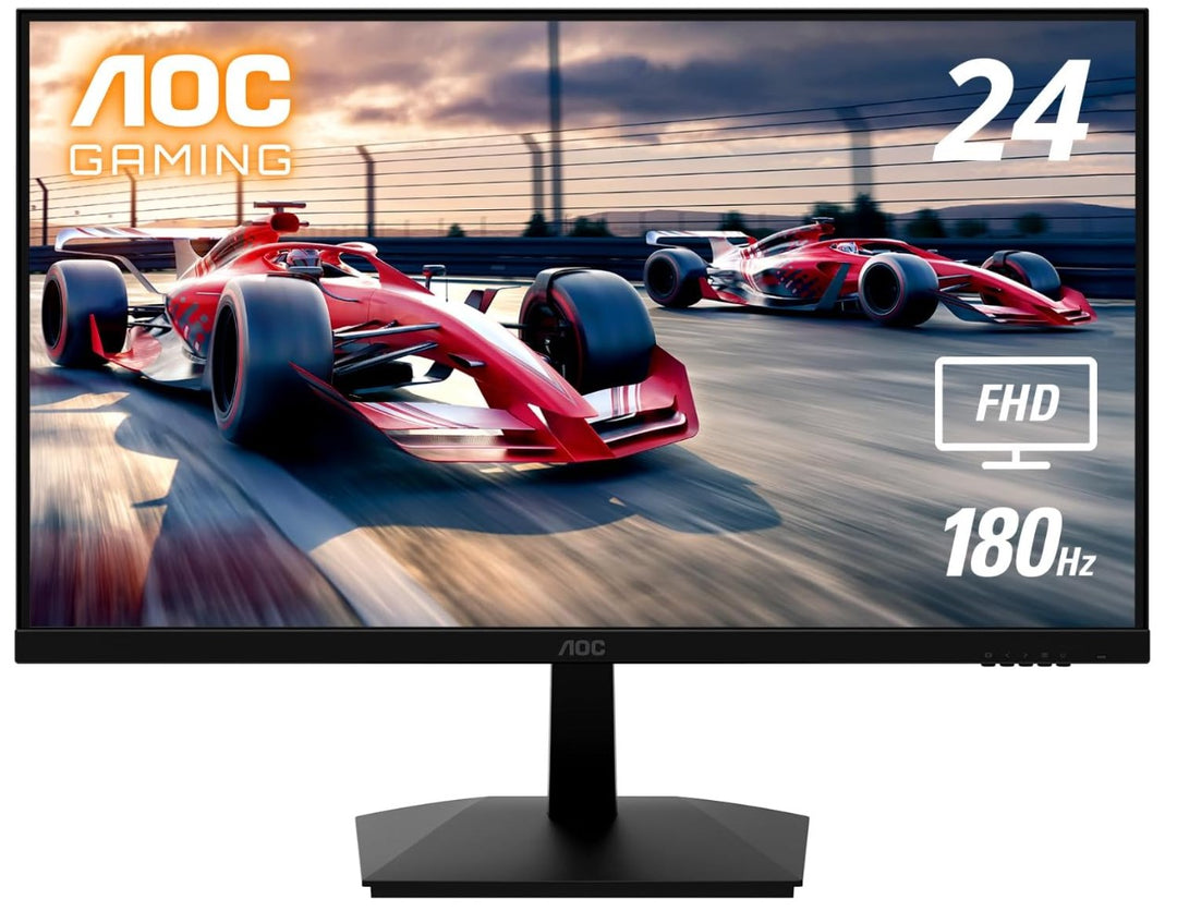 Aoc 23.8' 24 G15 N 180hz, 1ms, Fhd 1080, Hdr Mode, Adaptive Sync Va, 300 Cd/M2, Hdmi 2.0, Display Port 1.4. Gaming Monitor