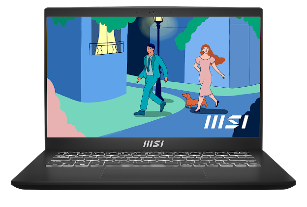 MSI Modern 14 C12M 14” FHD i5 16GB RAM 512GB Laptop - Classic Black