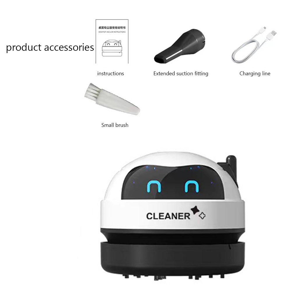 Desk Mini Vacuum Cleaner Table Dust Vacuum