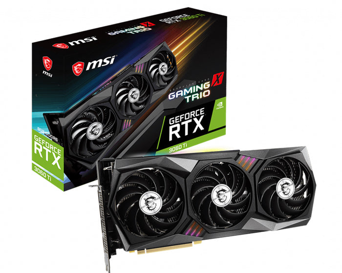 Msi N Vidia Geforce Rtx 3060 Ti Gaming X Trio 8 Gb Gddr6 Boost: 1830 M Hz Display Port X 3 (V1.4a) / Hdmi 2.1 X1 Pci Express® Gen 4